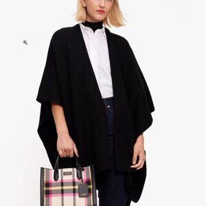 Kate Spade Grosgrain Bow Ruana